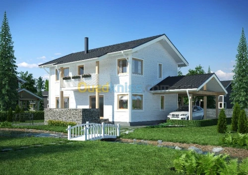  Chalet , Maison en bois  