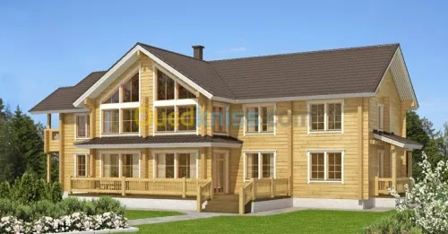  Chalet , Maison en bois  