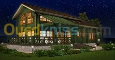 Chalet , Maison en bois  