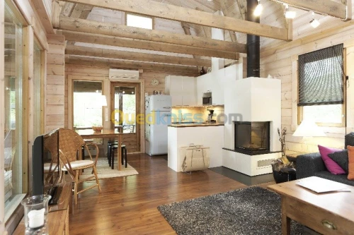  Chalet , Maison en bois  