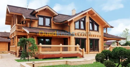  Chalet , Maison en bois  