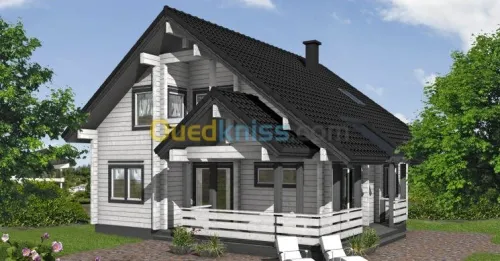  Chalet , Maison en bois  