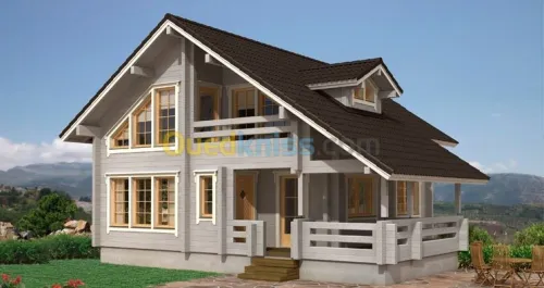  Chalet , Maison en bois  