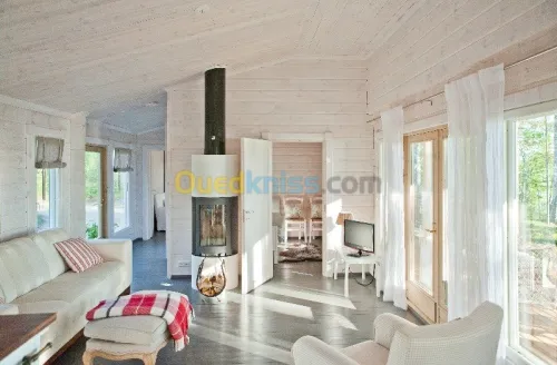  Chalet , Maison en bois  