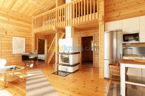  Chalet , Maison en bois  