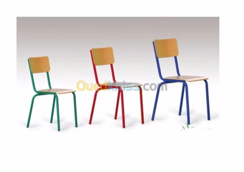 Fabrication de mobilier scolaire