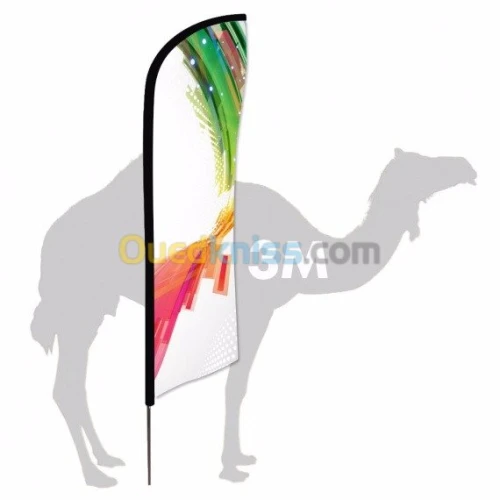 Drapeaux personnalisés pour l'extérieu