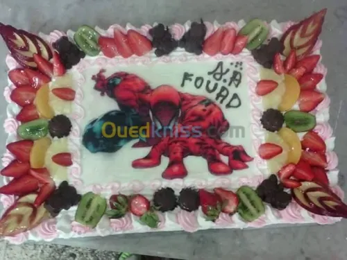  gâteaux orientaux, pièce montée....