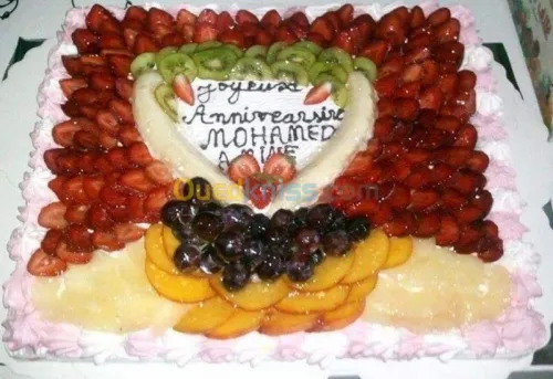  gâteaux orientaux, pièce montée....