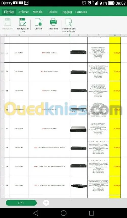 Installateur de caméra de surveillance