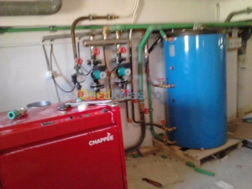  travaux plombrie chauffage centra