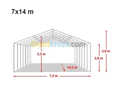 Chapiteau ( tente de réception ) 