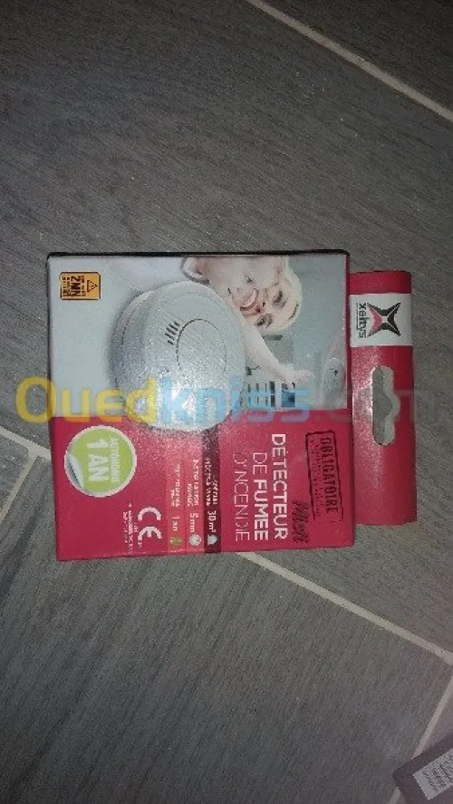 Detecteurs d'incendie/fumée