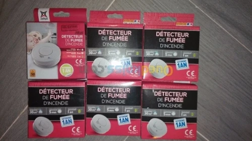 Detecteurs d'incendie/fumée