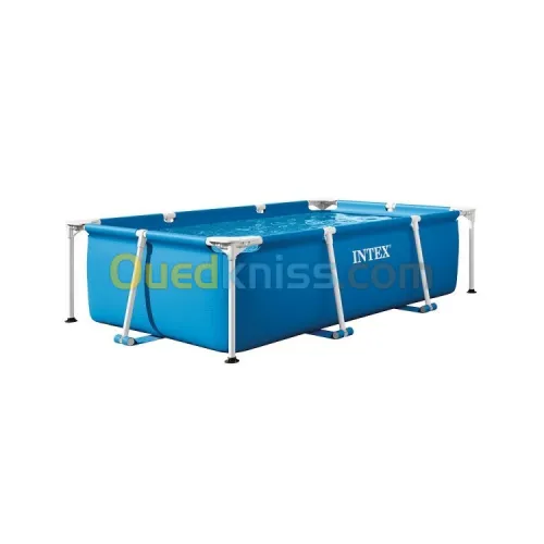Piscine 2.20 x 1.50 x 0.60m tubulaire Intex Metal Frame