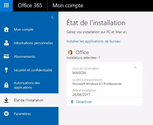 Office 365 Pro plus 