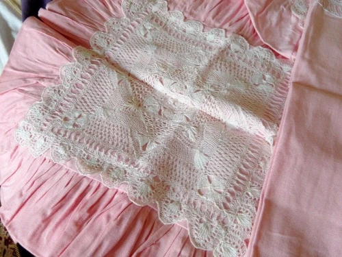 draps de mariée chbika couleur rose