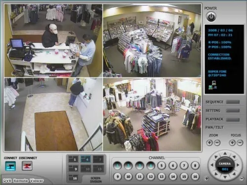 installation camera de surveillance