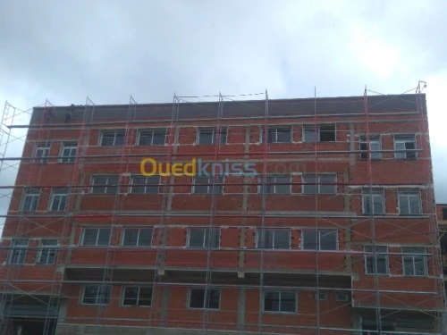 Revetment de façade enduit monocouche 