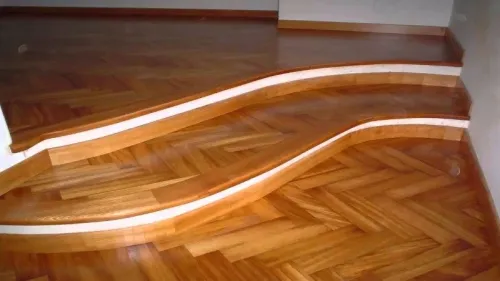 pose parquet / الارضيات الخشبية