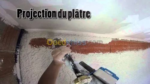 Placo platre BA 13 , platre projter 