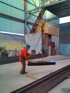 travaux métallique charpente