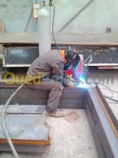 travaux métallique charpente