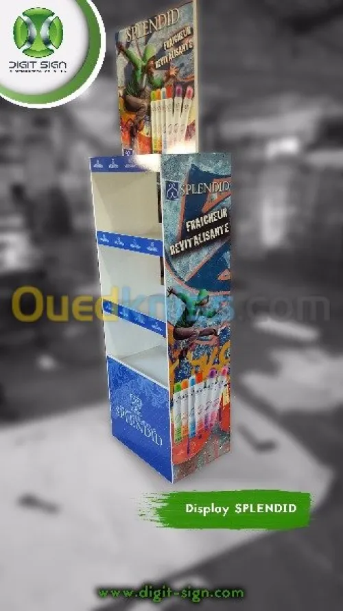 Présentoirs PLV & display 