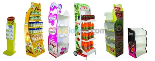 Présentoirs PLV & display 