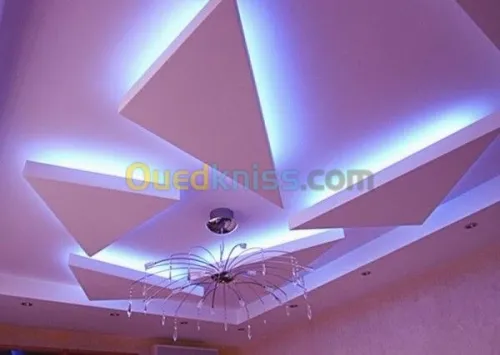 Placo platre,peiture moderne, pvc 