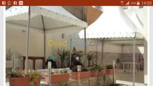 Location et vente des chapiteaux 