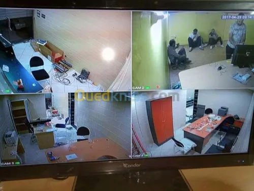 Installation Camera de surveillance