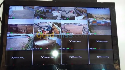 Installation Camera de surveillance