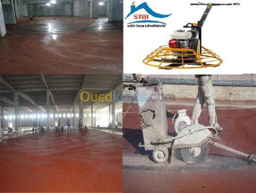 Dallage industriel Epoxy flooring 