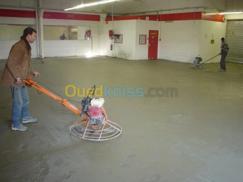 Dallage industriel Epoxy flooring 