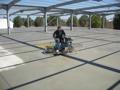 Dallage industriel Epoxy flooring 