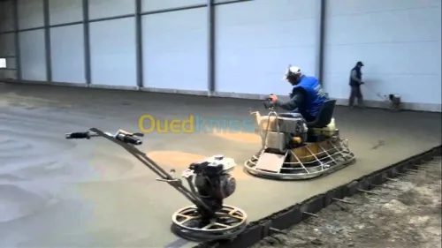 Dallage industriel Epoxy flooring 