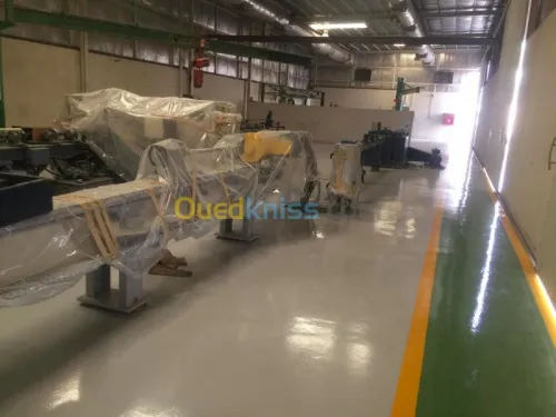 Dallage industriel Epoxy flooring 