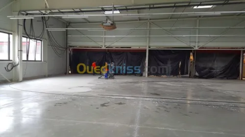 Dallage industriel Epoxy flooring 