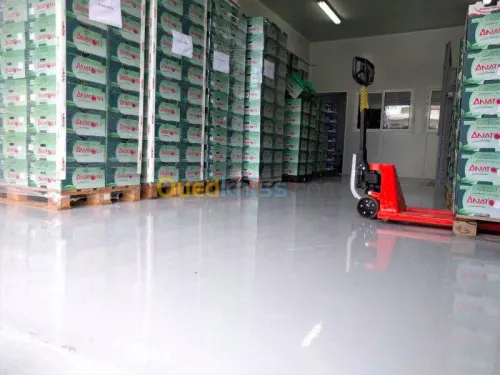 Dallage industriel Epoxy flooring 