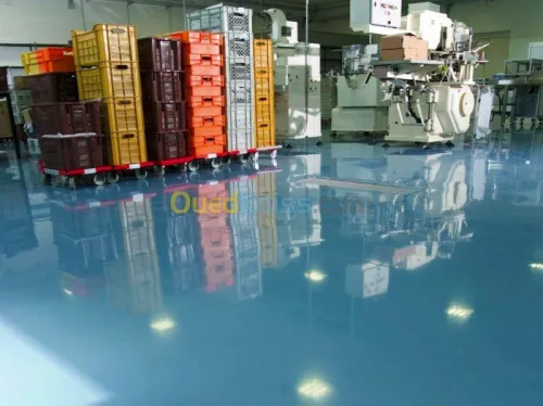 Dallage industriel Epoxy flooring 
