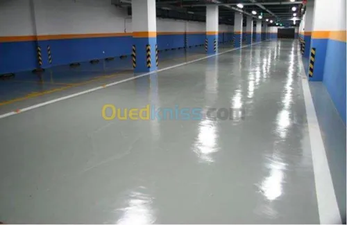 Dallage industriel Epoxy flooring 