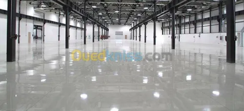 Dallage industriel Epoxy flooring 