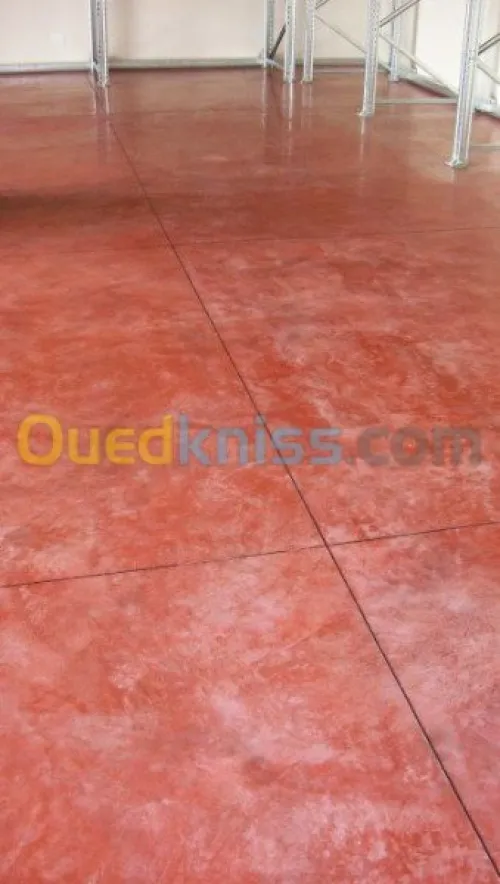 Dallage industriel Epoxy flooring 