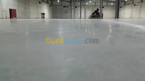 Dallage industriel Epoxy flooring 