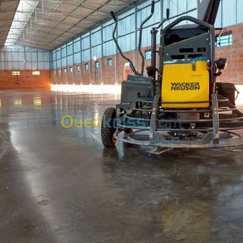 Dallage industriel Epoxy flooring 