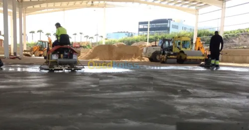 Dallage industriel Epoxy flooring 