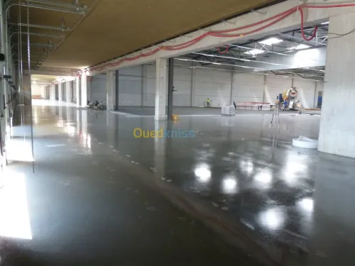 Dallage industriel Epoxy flooring 