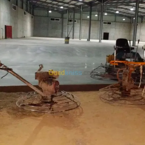 Dallage industriel Epoxy flooring 