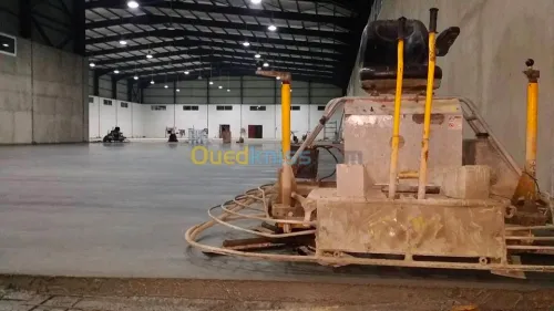 Dallage industriel Epoxy flooring 